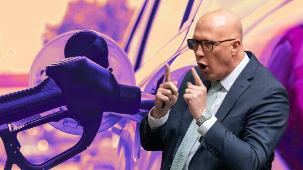 Dutton would halve fuel excise if elected as bidding war for votes escalates