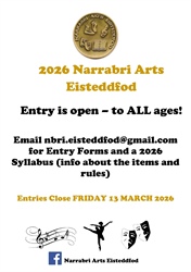 Narrabri Eisteddfod Entries