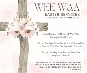 Wee Waa Easter Services