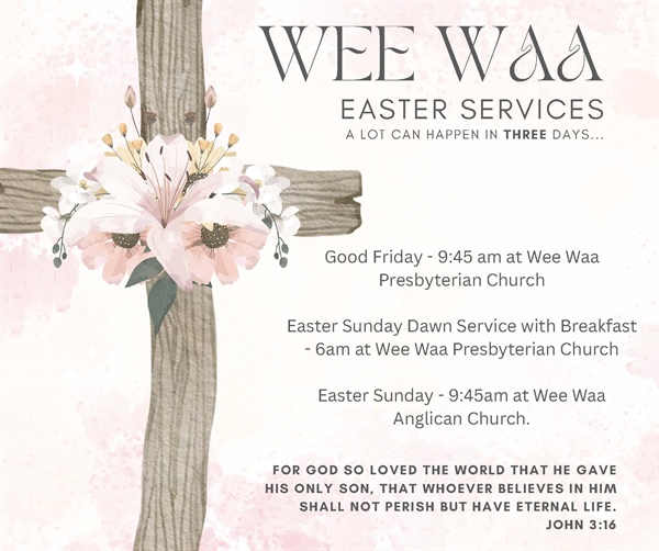 Wee Waa Easter Services