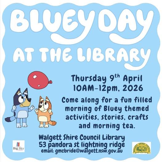 Bluey Day at the Library