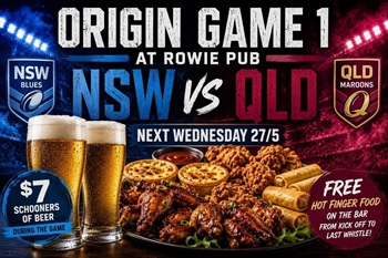 State of Origin at Rowena Pub