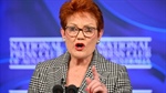 "It belongs to farmers": Hanson vows to protect ag land, water in fiery speech